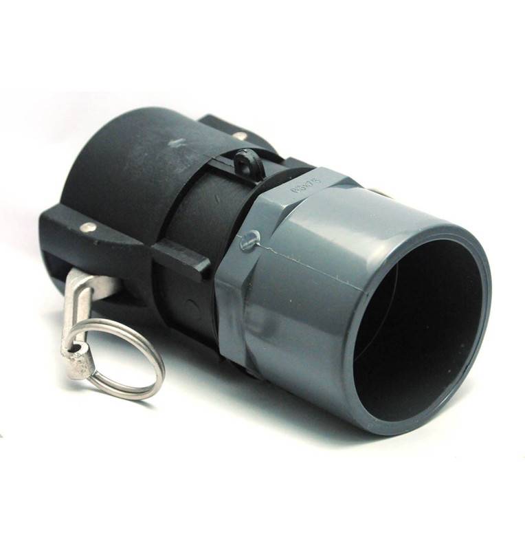 2inch female camlock connection female pvc 63/75