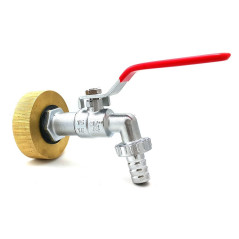 ottone raccordo femmina S60x6 - ottone cromato rubinetto 3/4