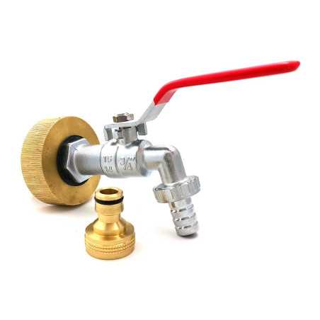 ottone raccordo femmina S60x6 - ottone cromato rubinetto 3/4