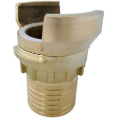 Demi raccord symétrique Guillemin à douille annelée en alliages cuivreux