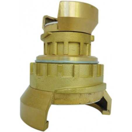 Conexión simétrica de Guillemin, bombero, reducción con cerraduras de aleación de cobre