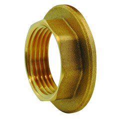 Contre écrou à plateau en laiton