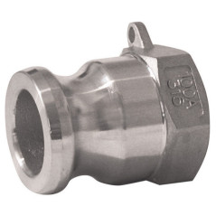 Raccord Camlock male - filetée femelle en inox - Type A