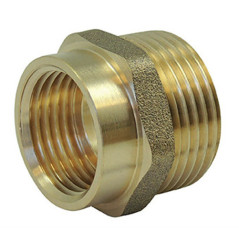 Mamelon réduit male femelle en laiton