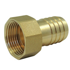 Splined Fittings: 2 Piece Female End (Free Nut)