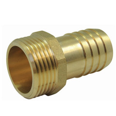 roscada macho apropiado - latón estriado macho