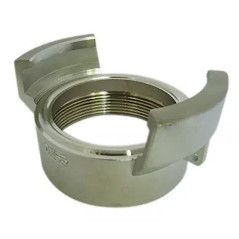 Ajuste medio simétrico Guillemin, bombero, sin bloqueo a la toma roscada hembra en acero inoxidable