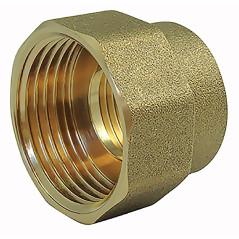 Manica in ottone ridotto femminile/femminile